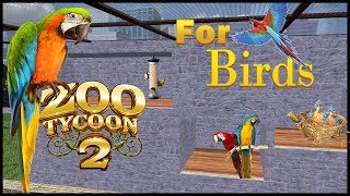 Small Exhibit for Birds  Zoo Tycoon 2 New Zoo Part 2  Complete Collection  Exhibit Speed Build [upl. by Antonio103]