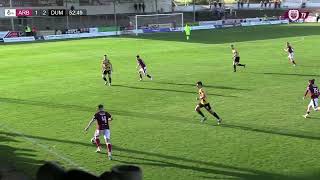 Arbroath 1  3 Dumbarton  Match Highlights [upl. by Duster]