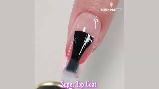 Natural Ombre Jelly Pink French Nail Art I BORN PRETTY [upl. by Addi743]