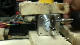 Cutting a splinted shaft on my stepper motor part 2 of 3 [upl. by Rossi]