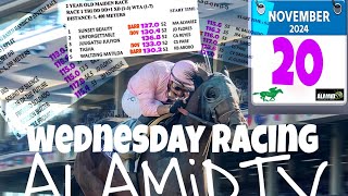 ALAMiDTV sariling giya at analisa  Wednesday Racing  November 20 2024  7 races 5pm starts [upl. by Canty]