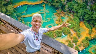 Visité LA MARAVILLA de Guatemala SEMUC CHAMPEY 🤩 [upl. by Gnap]