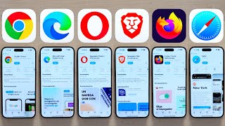 Chrome vs Edge vs Opera vs Brave vs FireFox vs Safari MEJOR Navegador Web en PC y Movil [upl. by Karb]