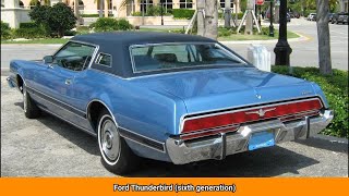 Ford Thunderbird sixth generation [upl. by Elmajian]