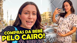 COMPRAS PRA NOSSA BEBÊ pelas RUAS DO CAIRO  Brasileira no Egito [upl. by Llednohs265]