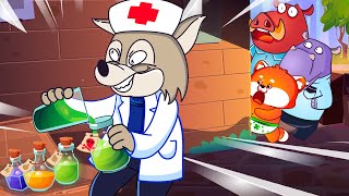 Mysterious Medicine Bottle 💊🤒 Funny Kids Songs And Nursery Rhymes by Lucky Zee Zee [upl. by Ynottirb344]