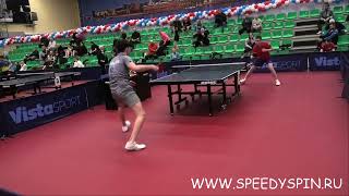 Kondratiev  Tuichiev Final St Petersburg Junior Table Tennis Championship 2024FHD [upl. by Catie853]