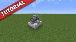 Minecraft Tutorial kleine TNT Kanone [upl. by Lalita328]