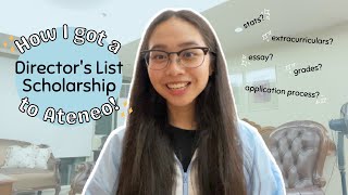 How I Passed and Got a Directors List Scholarship to the Ateneo 🦅💙 [upl. by Ahtis435]