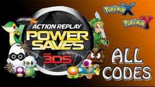 Code de triche pokemon x ou y powerssaves [upl. by Axela]