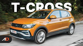 2021 Volkswagen TCross Review  Behind the Wheel [upl. by Burtie]