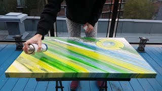 How to Spray Varnish an Acrylic Painting [upl. by Kavita]