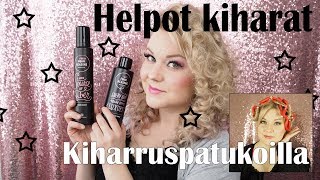 TUTORIAL  Helpot kiharat patukoilla [upl. by Weaks]