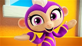 Fingerlings Tales  She Is A CELEBRITY In The Fingerlings World  Kids Cartoons [upl. by Rezal]