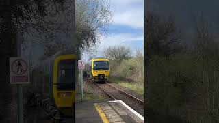 166202 arriving into Morchard Road working 2B78 to Exeter Central [upl. by Dlared]