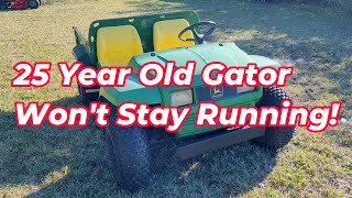 John Deere Gator Not Running Right Check for Air Leaks [upl. by Sitruk]