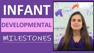 Infant Developmental Milestones Mnemonic Pediatric Nursing NCLEX Review [upl. by Anairdna]