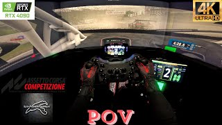 Assetto Corsa Competizione POV  Rainy Drama Lamborghini Huracan GT3 at Spa Ends in Final Lap Crash [upl. by Kcitrap]