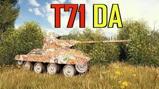 T71 DA  9k Combined Bottom Tier World of Tanks Replay [upl. by Carisa105]