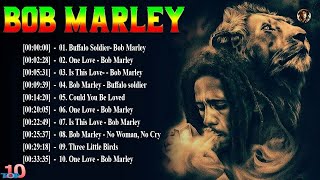 Bob Marley Best Songs Playlist Ever  Greatest Hits Of Bob Marley Full Album [upl. by Aicercal]