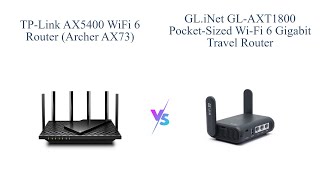 TPLink AX5400 vs GLiNet GLAXT1800 🌐🔥 [upl. by De Witt927]