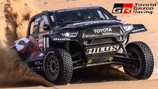 2024 Toyota GR DKR Hilux EVO T1U Dakar Race Truck [upl. by Shum381]