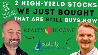 2 High Yield Dividend Stocks We Bought in January [upl. by Braswell129]