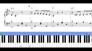 Partitura Piano Tu Jardin Con Enanitos  Melendi  demo [upl. by Marr]