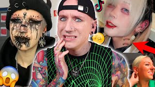 Neck Piercing Rejection Left Me SHOOK  New TikTok Piercing Fails 28  Roly [upl. by Yuht]