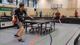 FSHMastersQualifierAlexander Krebs TTR1992 vs Daniel Huesmann TTR1819  20240803 [upl. by Yhtac]