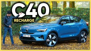 NEW Volvo C40 Recharge 2022 review Swedens answer to the Tesla Model Y [upl. by Southard735]