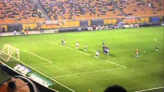 Gol Marcos Assunção  Palmeiras 3 x 0 Vitória 19082010 [upl. by Ilana]