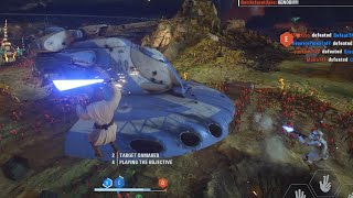 Kenobi can be very POWERFUL in the right hands  Supremacy  Star Wars Battlefront 2 [upl. by Ruttger54]