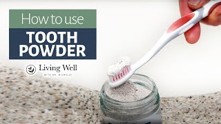 How to Use Hydroxyapatite Tooth Powder [upl. by Ifok356]