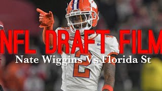 Film Room Nate Wiggins Vs Florida State [upl. by Lenore]