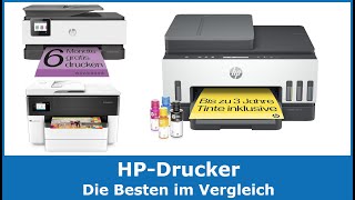 Beste HP Drucker mit Tinte im Test Vergleich 2024 🥇 Multifunktionsdrucker von der Marke HP [upl. by Mcgaw]