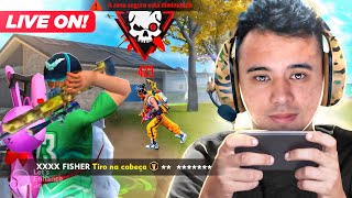 LIVE ON🟢ESSE TIME TA ROUBADO😱FISHER AO VIVO FREEFIRE [upl. by Arima]