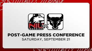 NIU Football Post Game Press Conference Buffalo [upl. by Jocko730]