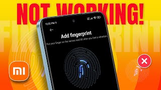 How to Fix Fingerprint Sensor Not Working on Xiaomi  Fingerprint Issues on Android Devices [upl. by Notneiuq326]