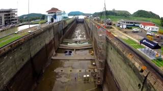 DryChamber Overhaul at Panama Canal Miraflores Locks [upl. by Zetnas688]