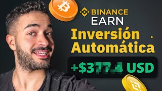 35 Dias PROBANDO la Inversión AUTOMATICA Binance Earn [upl. by Seligman]