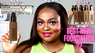 Smashbox Always On Skinbalancing Foundation Review amp Weartest [upl. by Leroy]