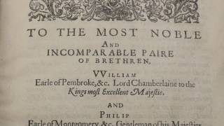 Shakespeares Second Folio and King John Fragment 1632 [upl. by Parent]