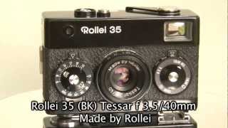 Rollei 35 Series （ Vintage camera ） [upl. by Garate]