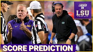 Score Prediction LSU Tigers vs Florida Gators  LSUs One Huge Advantage [upl. by Sybyl]