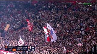 🏀Euroliga  Increíble atmósfera en el Barcelona vs Estrella Roja  181024 [upl. by Nnaeoj864]