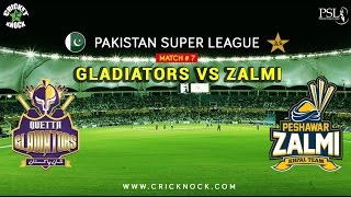 PSL T20 Match 7  Peshawar Zalmi vs Quetta Gladiators Highlights [upl. by Heng33]