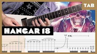 Megadeth  Hangar 18  Guitar Tab  Lesson  Cover  Tutorial [upl. by Artenek]