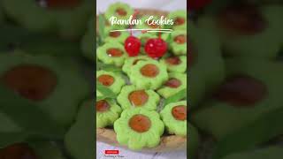 Pandan Cookies kuelebaran kuekering pandancookies [upl. by Ramal133]