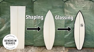 Surfboard Shaping amp Glassing HighPerformance Shortboard [upl. by Yonit]